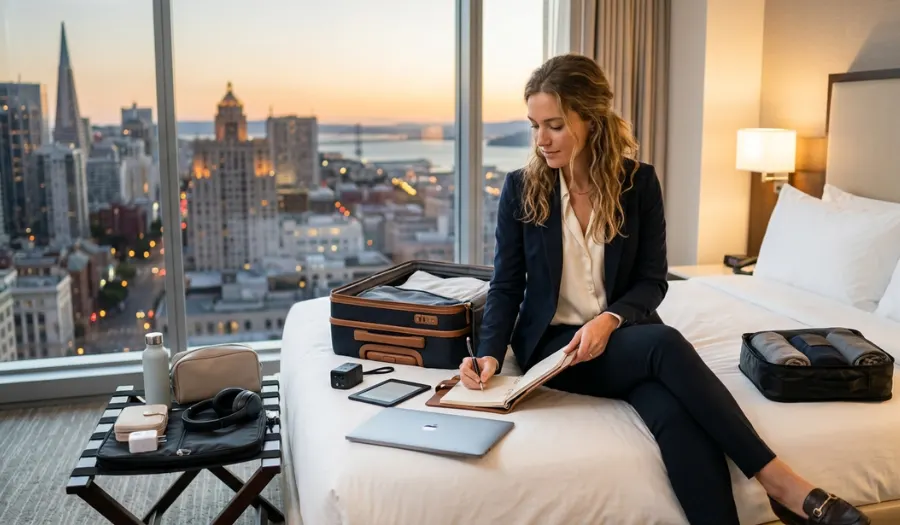 Business travel packing list