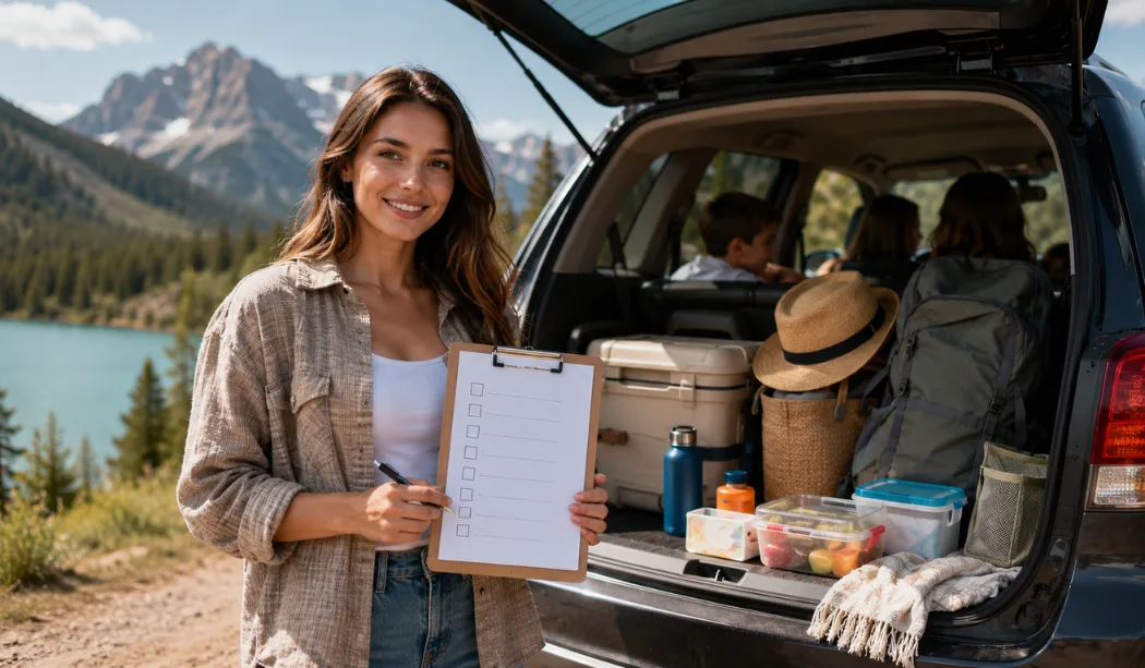Road trip checklist for family Road trip checklist for family