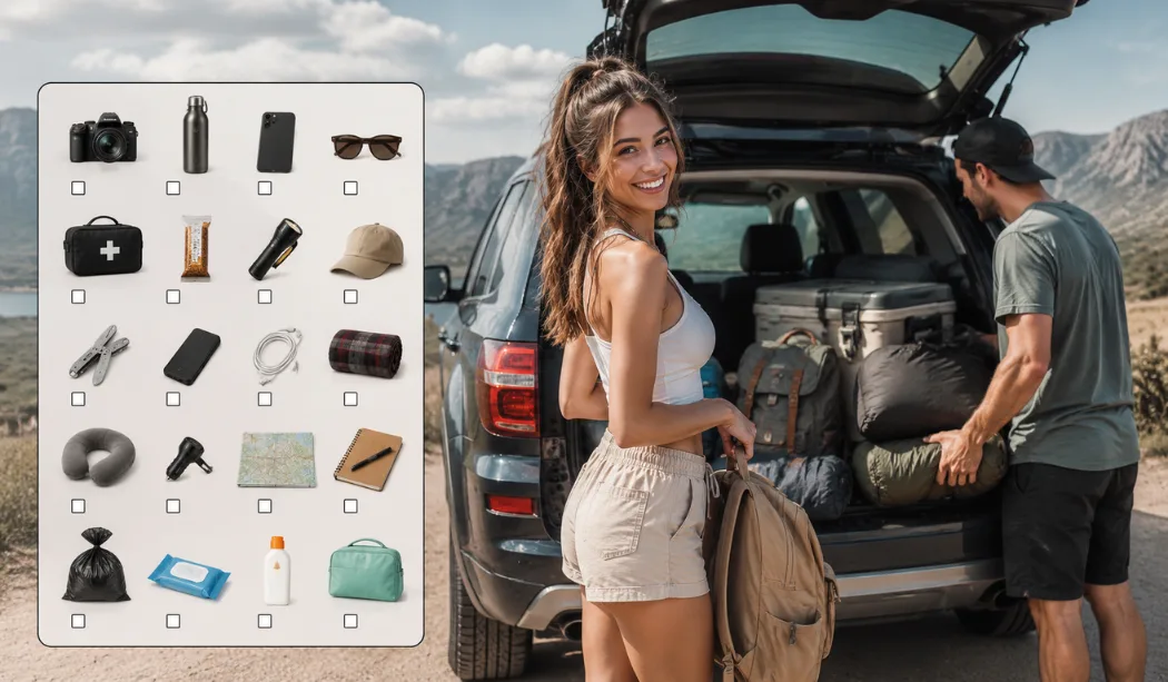 Road trip gear checklist guide for couples Road trip gear checklist guide for couples